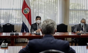 Carlos Alvarado debió presentarse ante los legisladores el pasado 10 de febrero - Crédito: Presidencia Costa Rica